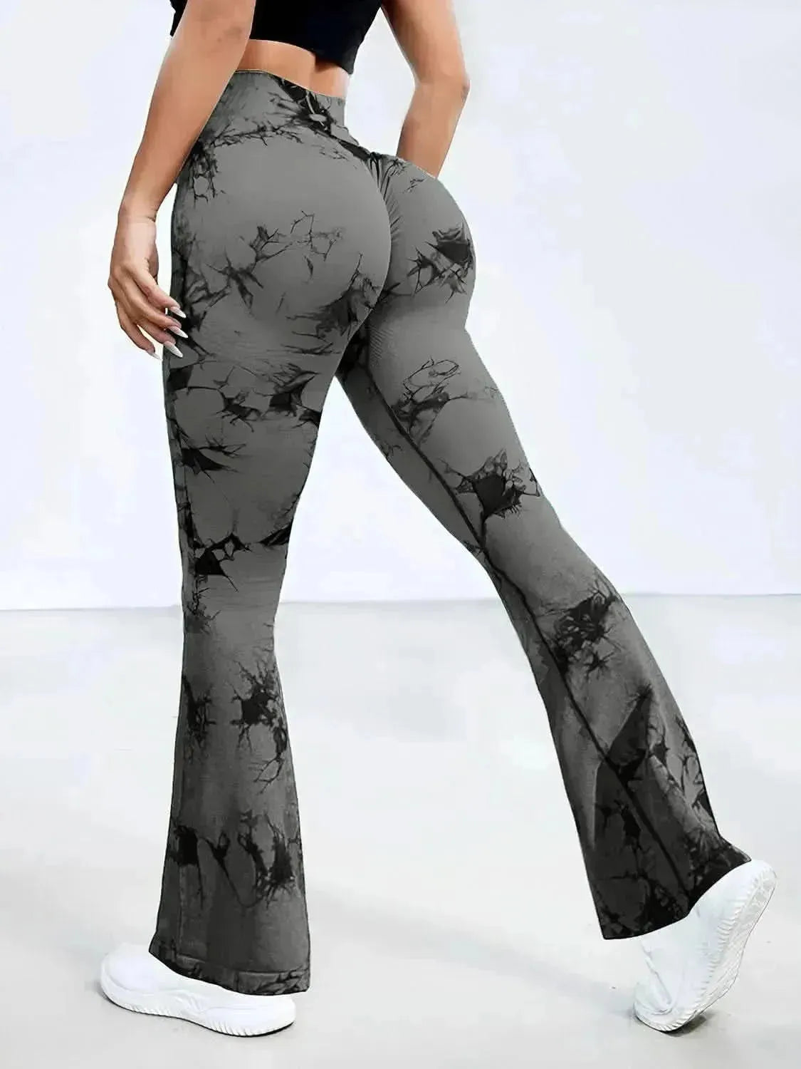 Tie-Dye High Waist Active Leggings - Bad Moms Club