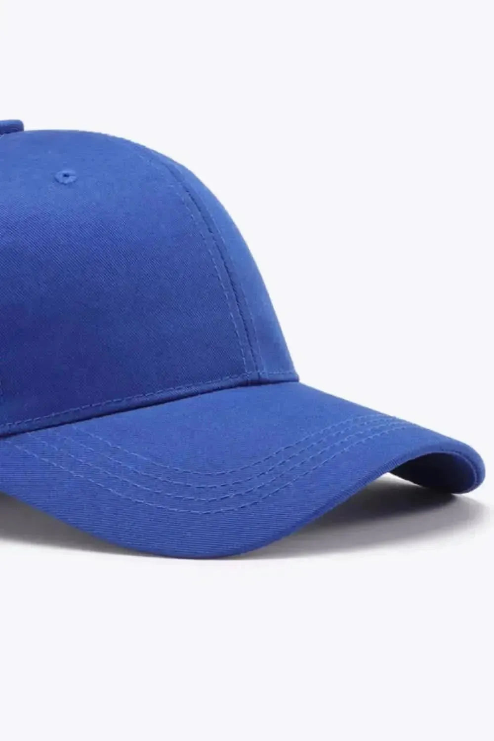Plain Adjustable Cotton Baseball Cap - Bad Moms Club