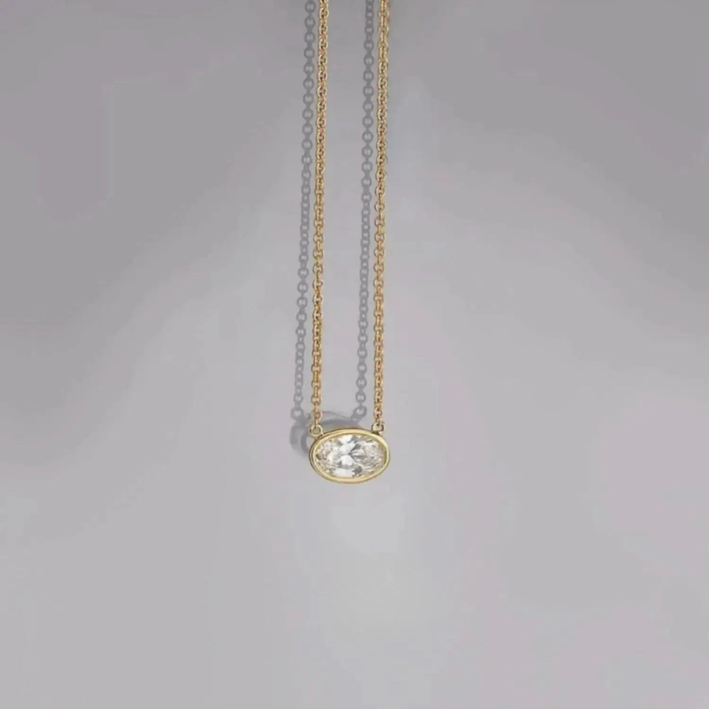 18K Gold-Plated Stainless Steel Pendant Necklace - Bad Moms Club
