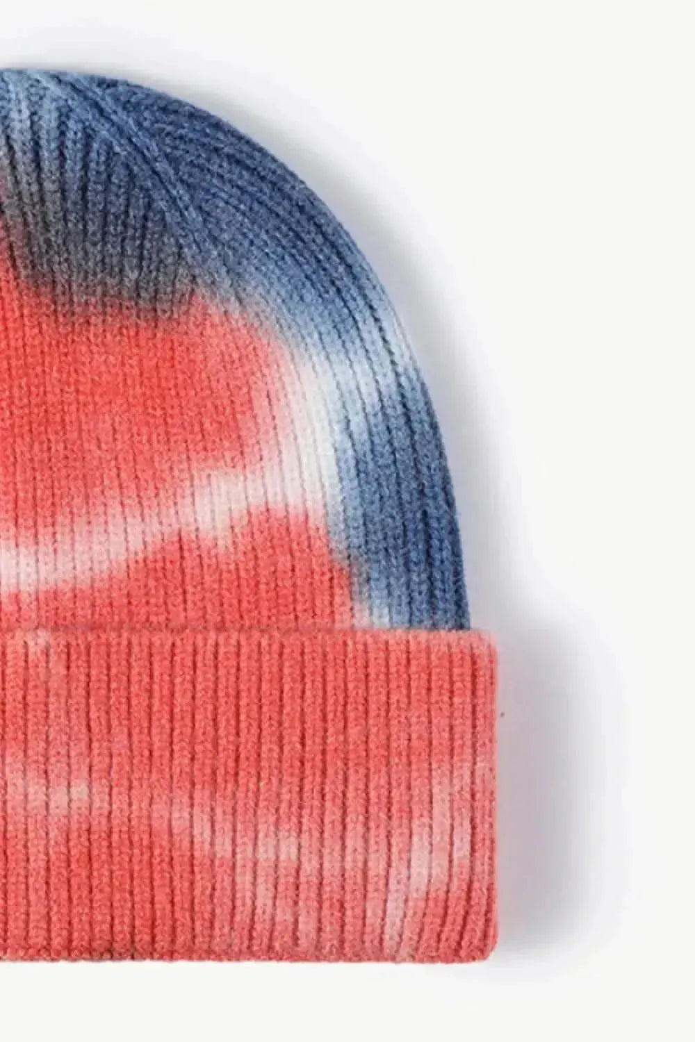 Tie-Dye Cuffed Knit Beanie - Bad Moms Club