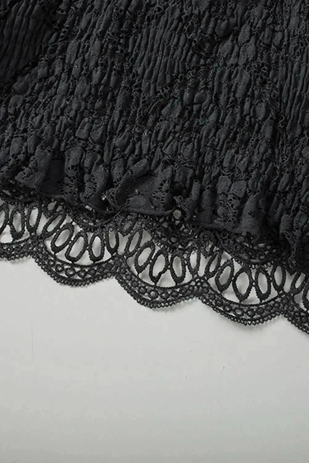 V-Neck Lace Cropped Cami - Bad Moms Club