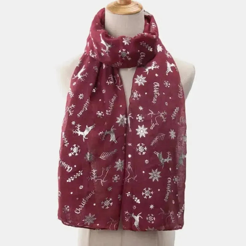 Christmas Element Polyester Scarf - Bad Moms Club