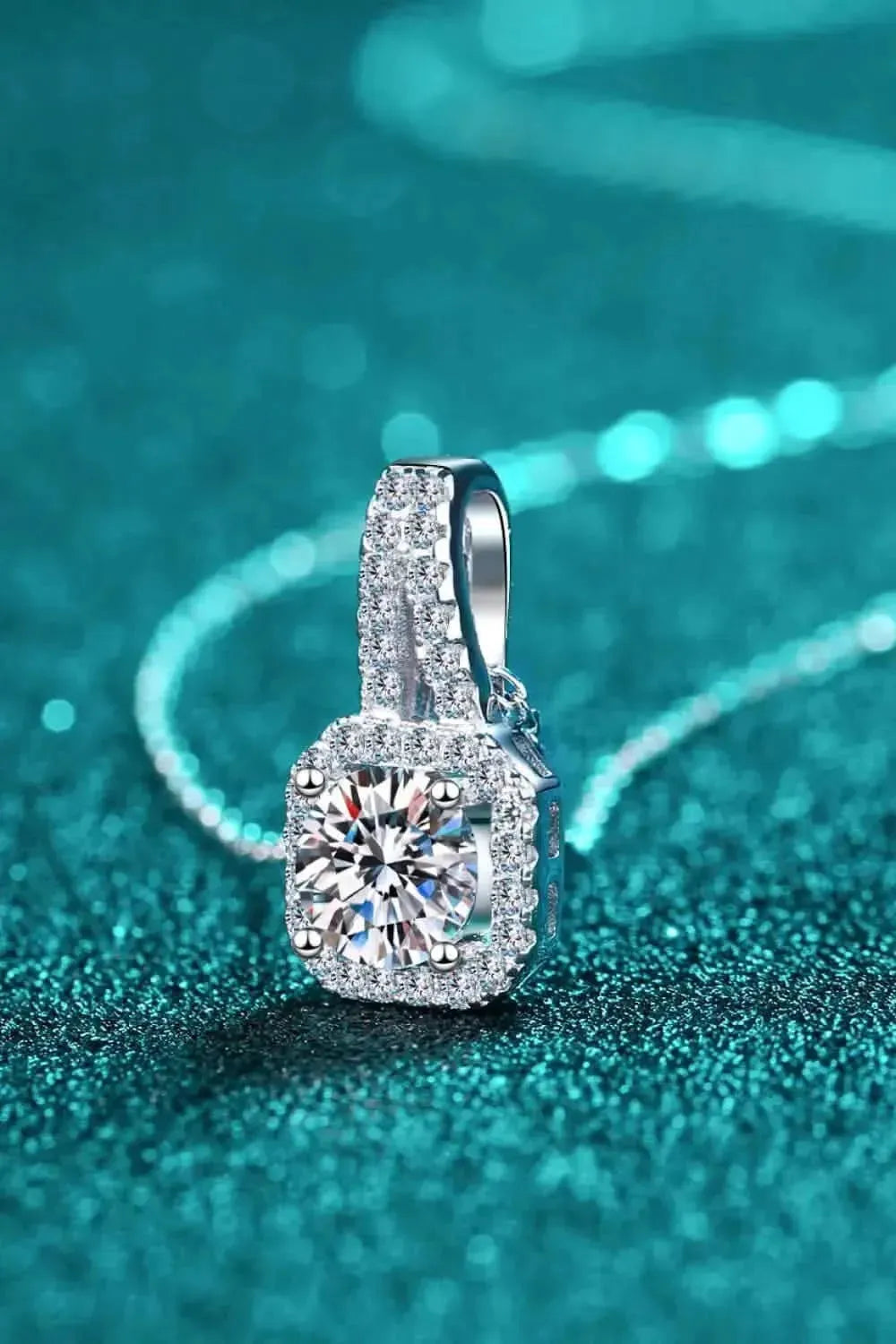Adored 1 Carat Moissanite Necklace - Bad Moms Club