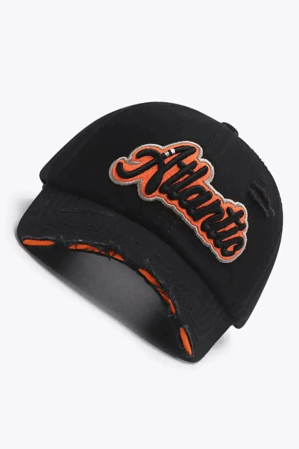 ATLANTIC Graphic Distressed Baseball Cap - Bad Moms Club