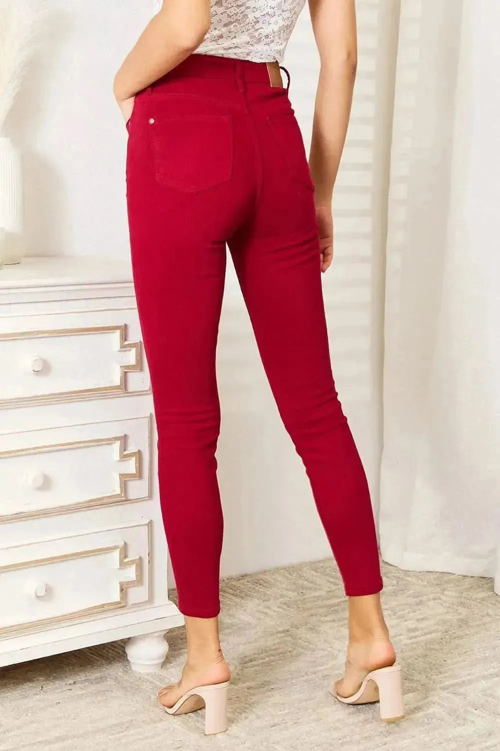 Judy Blue Full Size High Waist Tummy Control Skinny Jeans - Bad Moms Club
