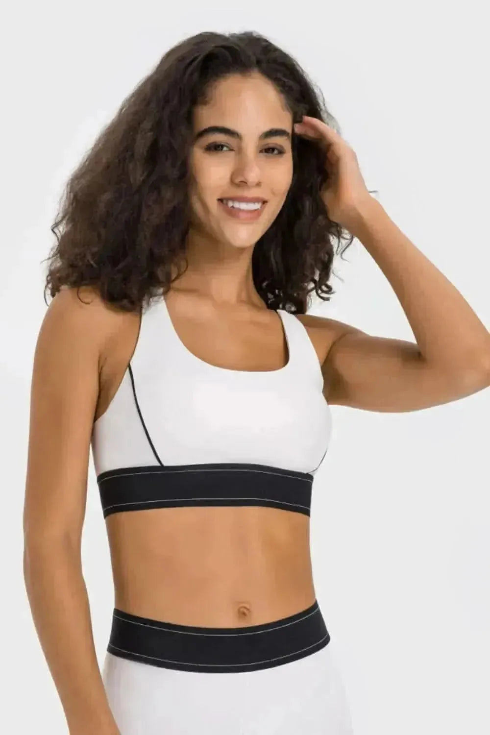 Contrast Sports Bra - Bad Moms Club