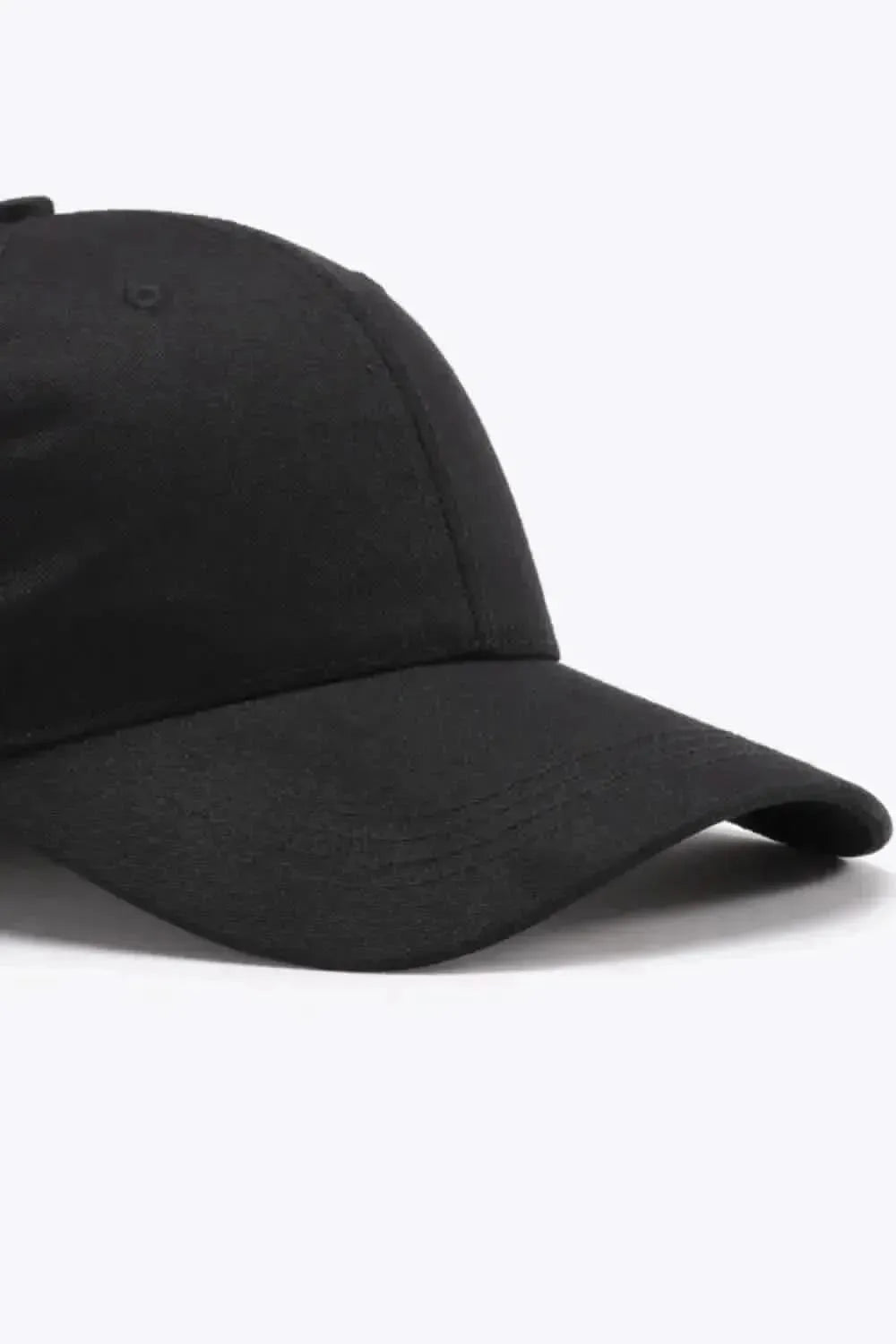 Plain Adjustable Cotton Baseball Cap - Bad Moms Club