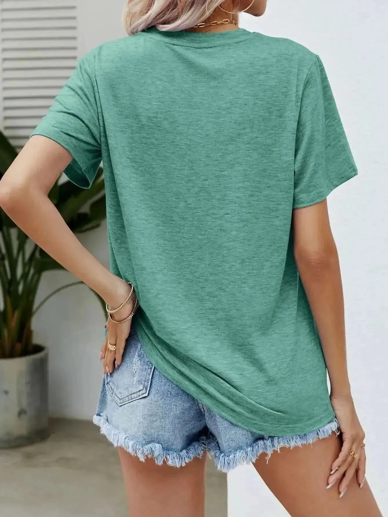 WEEKEND Flower Graphic Short Sleeve Tee - Bad Moms Club