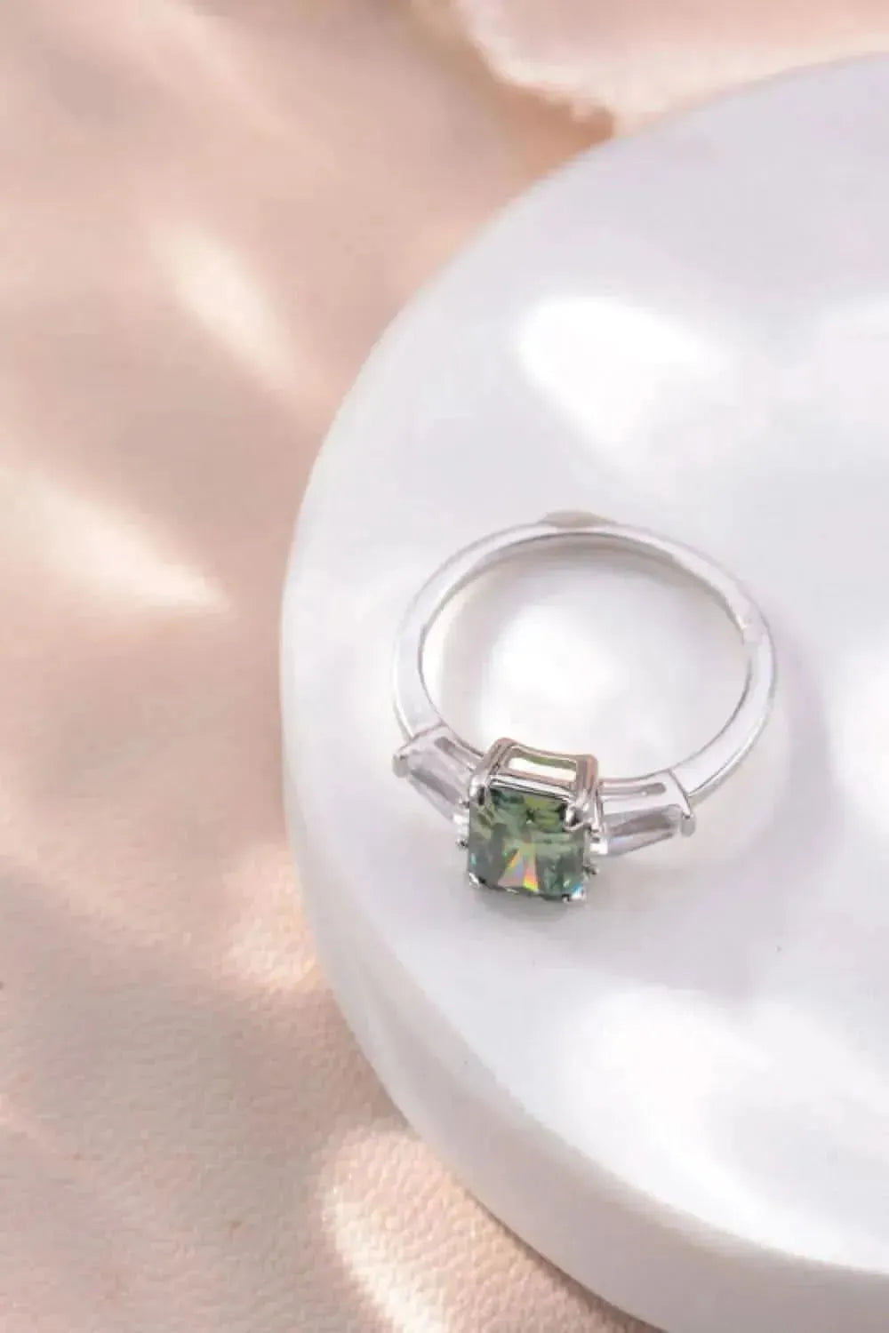 2 Carat Moissanite 925 Sterling Silver Ring - Bad Moms Club