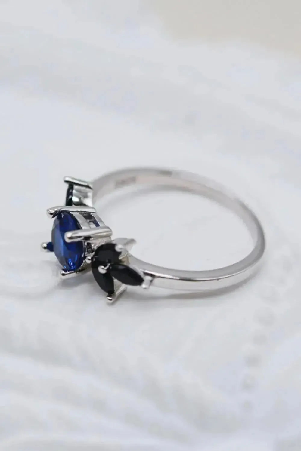 Spinel Zircon Leaf Ring - Bad Moms Club
