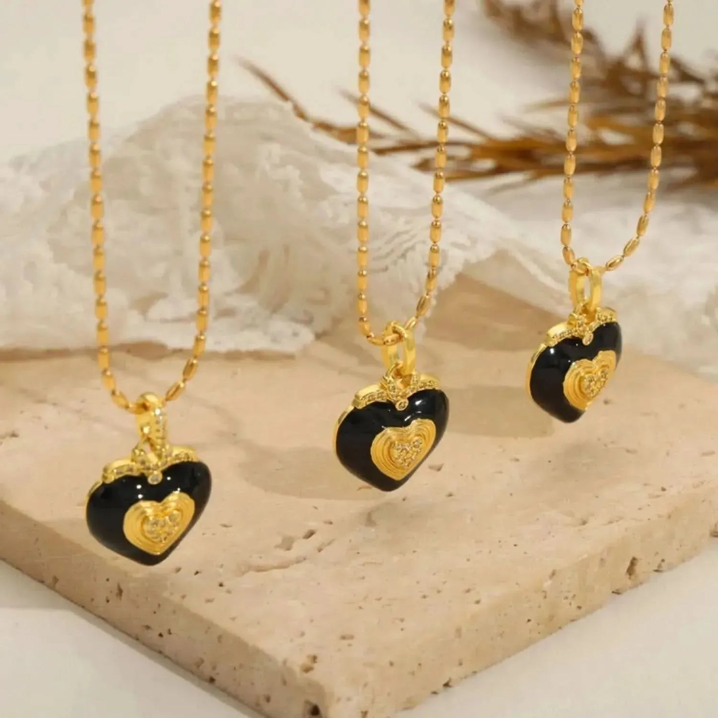 Titanium Steel Heart Shape Necklace - Bad Moms Club