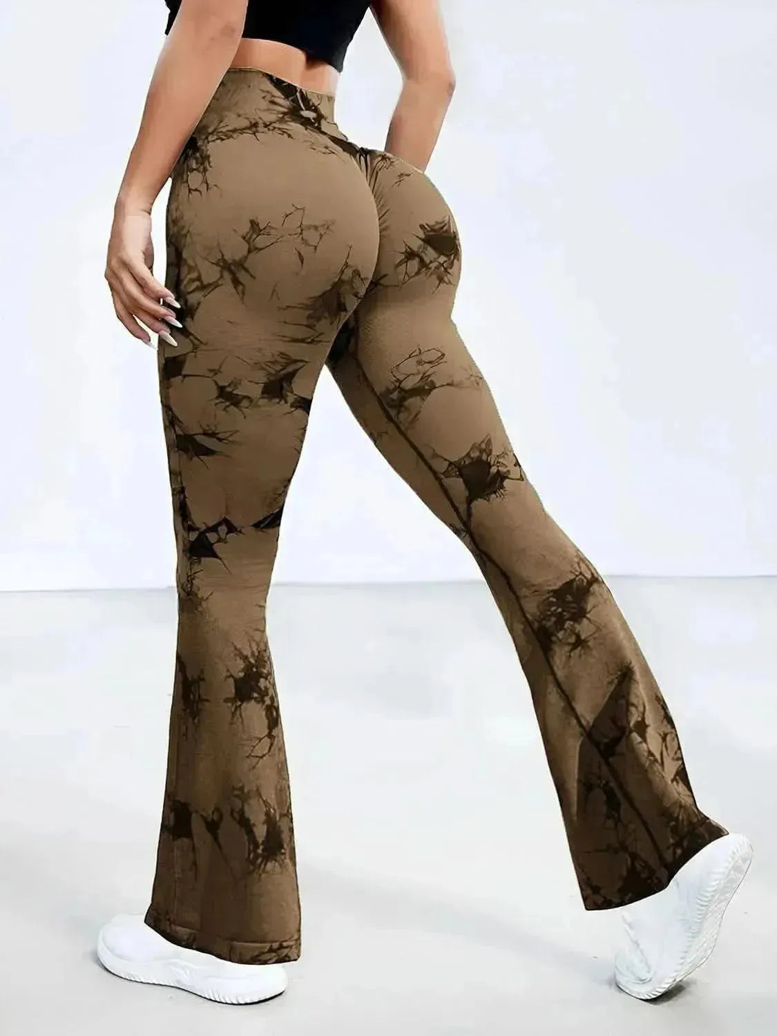 Tie-Dye High Waist Active Leggings - Bad Moms Club
