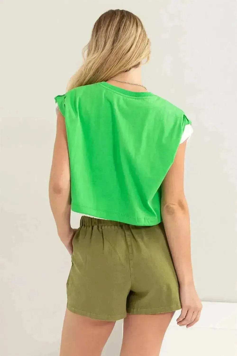 HYFVE Drawstring Hem Crop Top - Bad Moms Club
