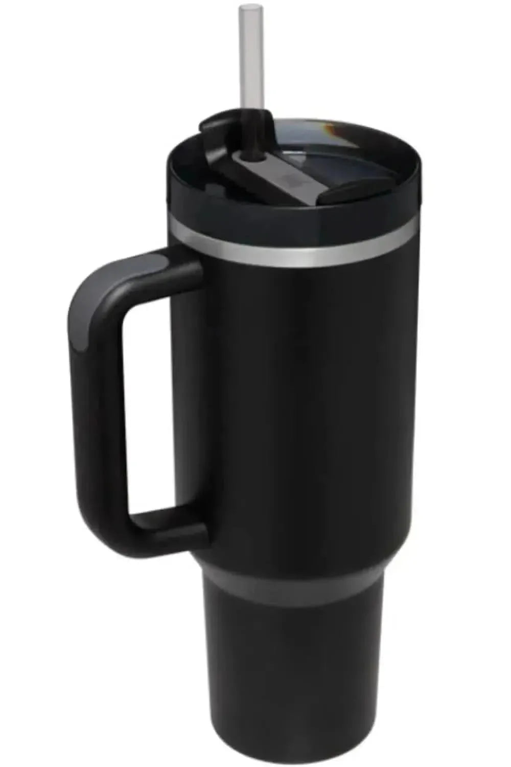 Stainless Steel Tumbler with Upgraded Handle and Straw - Bad Moms Club