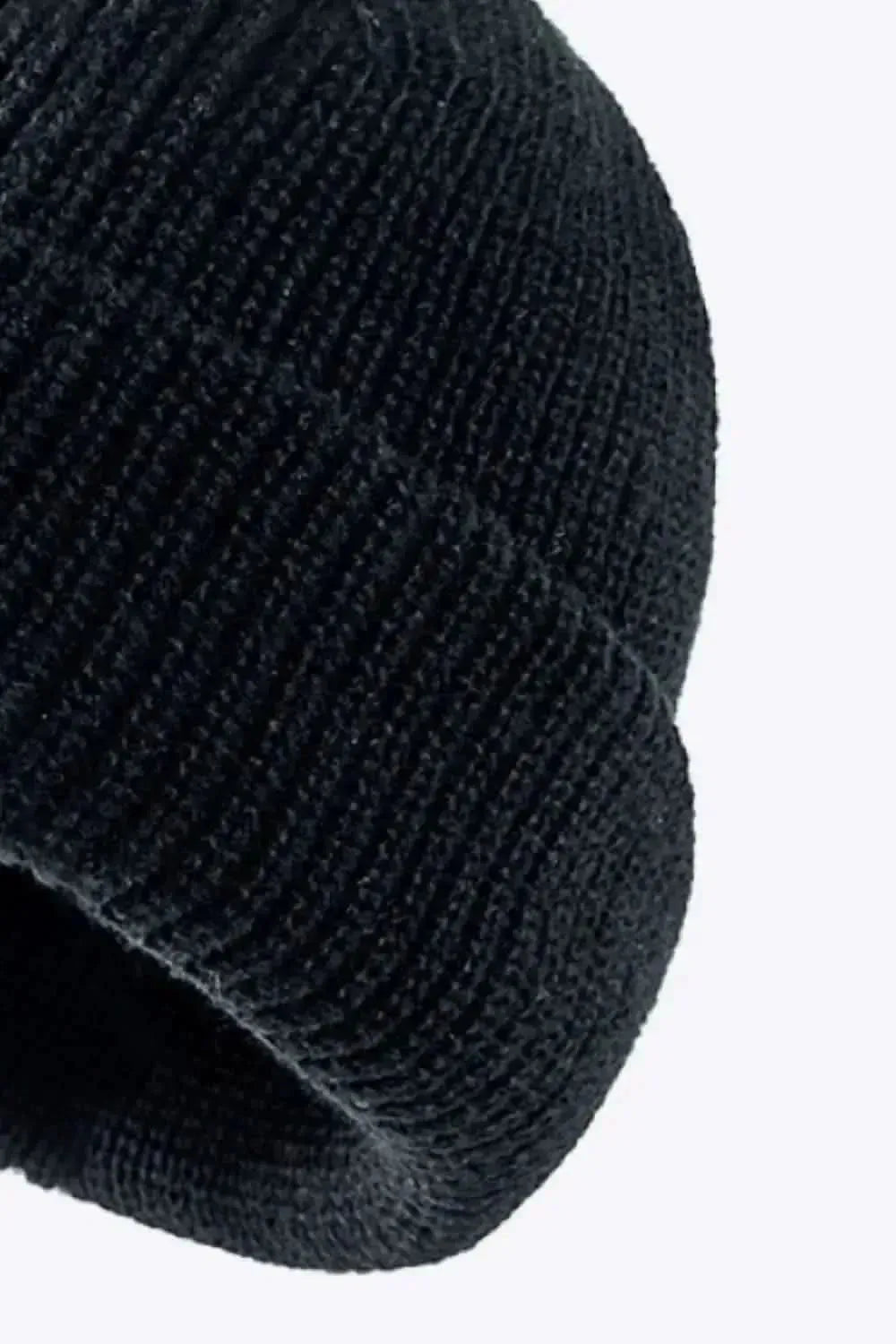 Calling For Winter Rib-Knit Beanie - Bad Moms Club