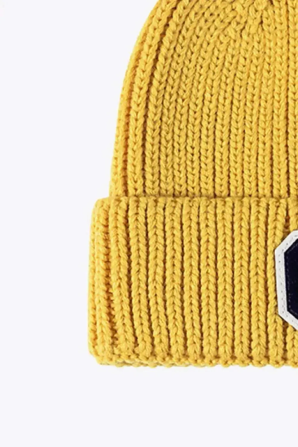 Letter C Patch Cuffed Beanie - Bad Moms Club