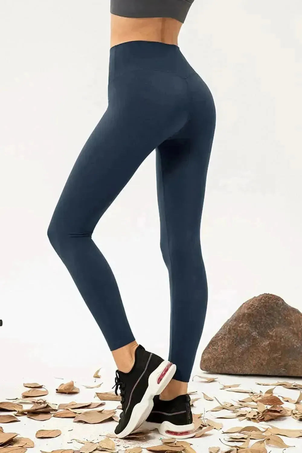 High Waist Skinny Active Pants - Bad Moms Club