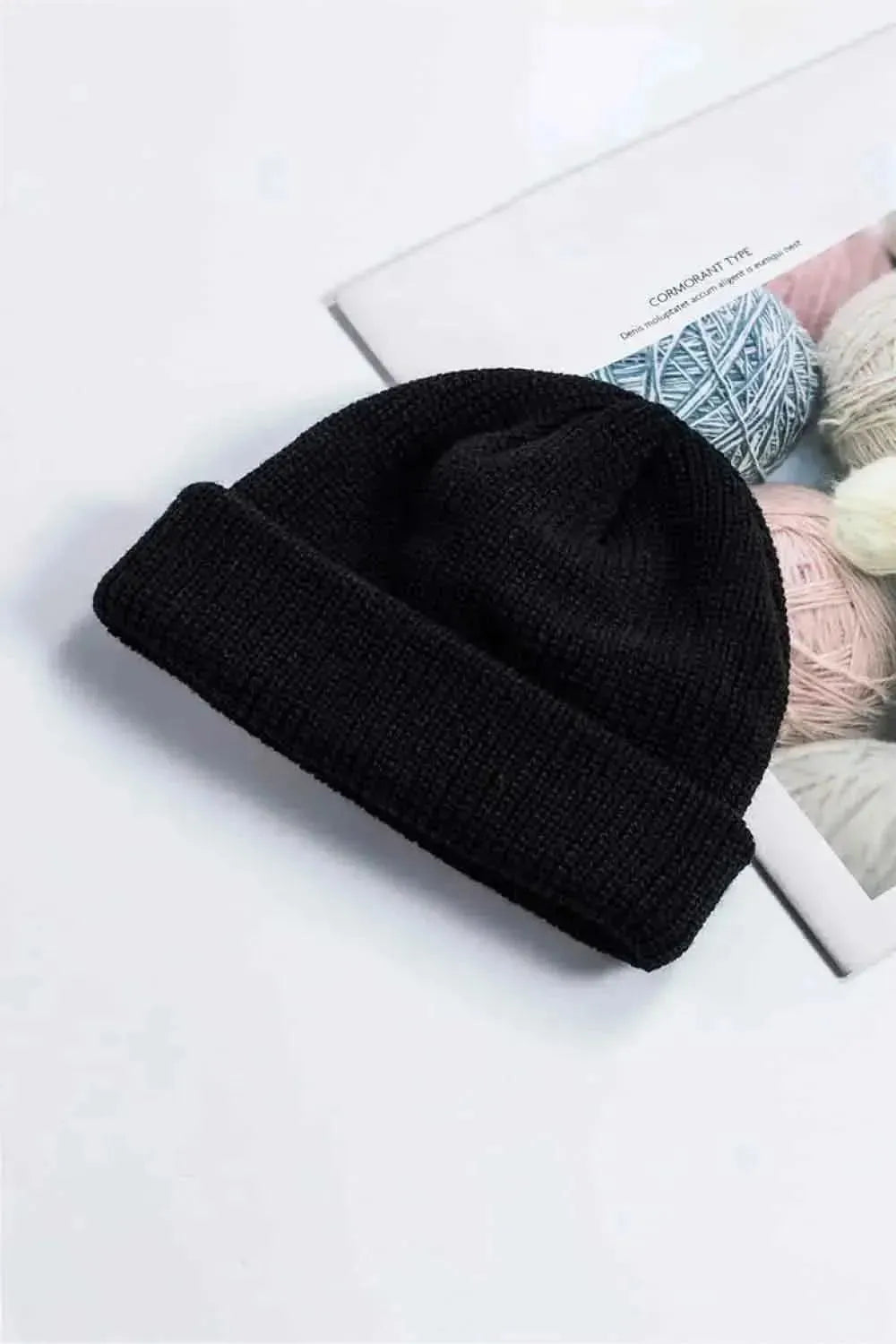 Cozy Rib-Knit Cuff Beanie - Bad Moms Club