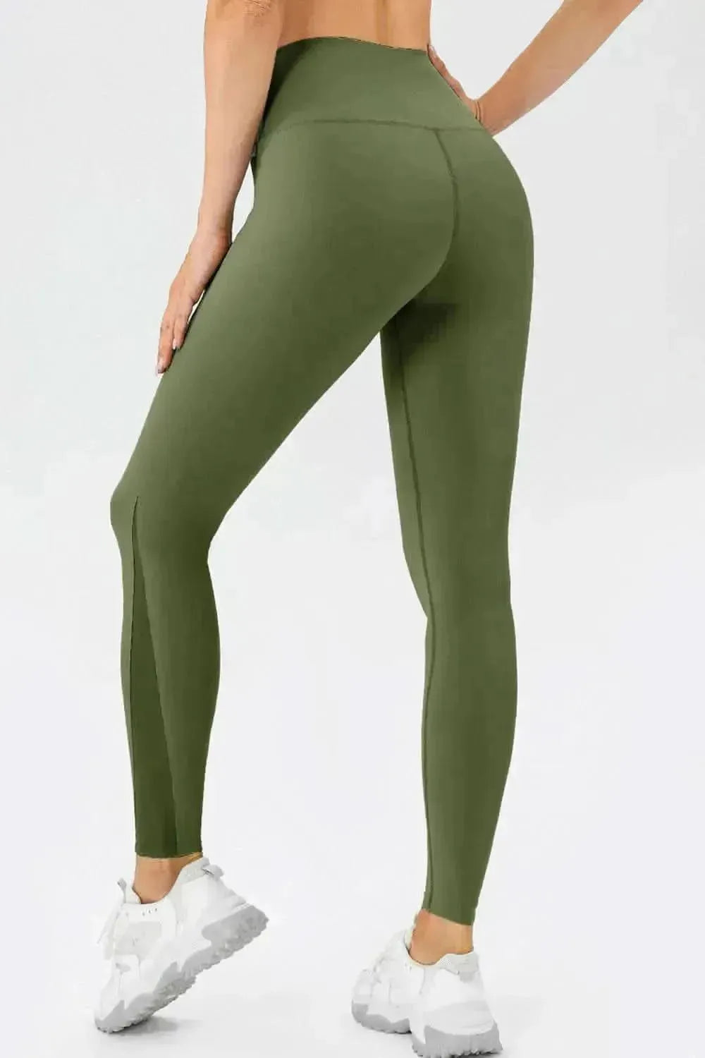 High Waist Skinny Active Pants - Bad Moms Club