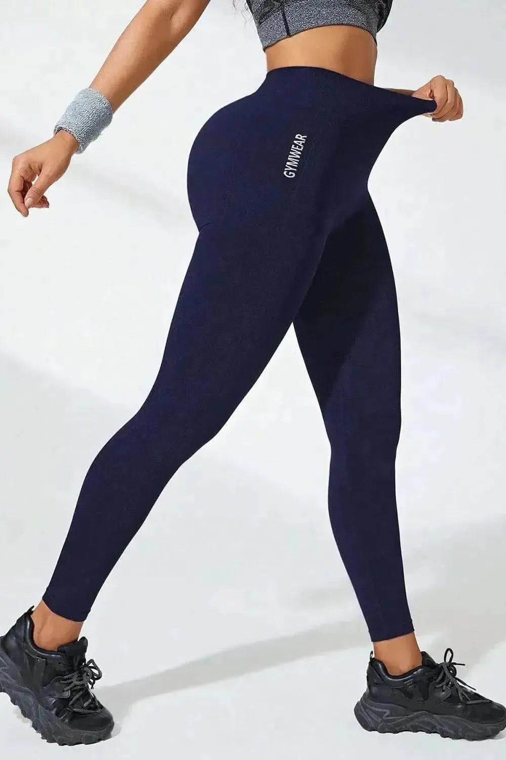 High Waist Active Leggings - Bad Moms Club