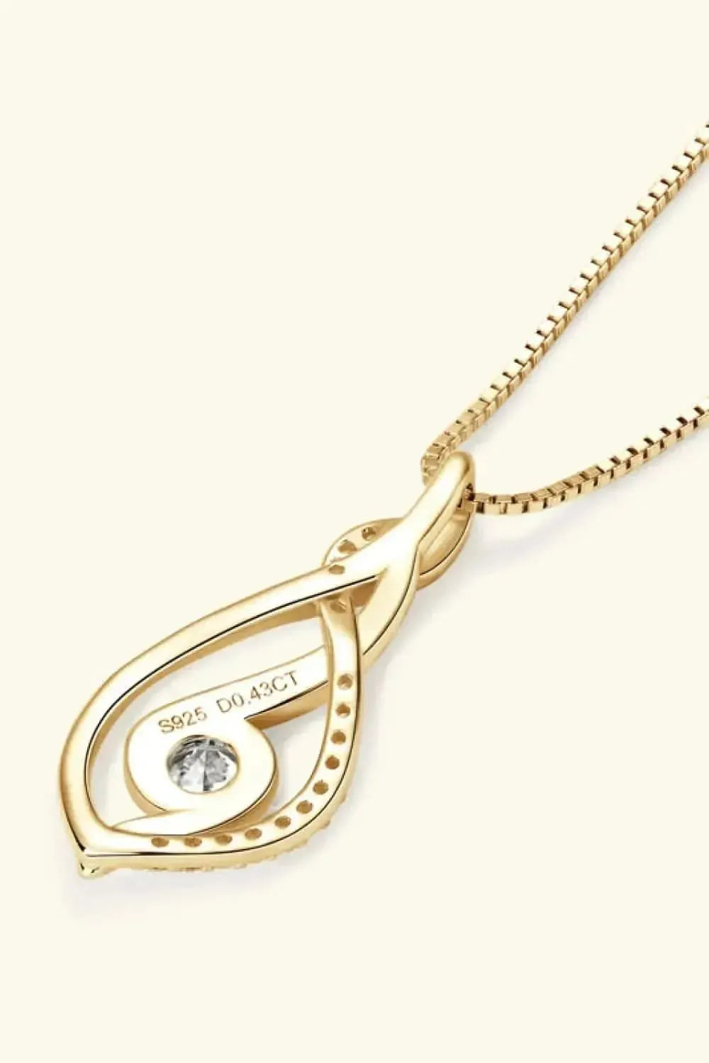 Moissanite 925 Sterling Silver Necklace - Bad Moms Club