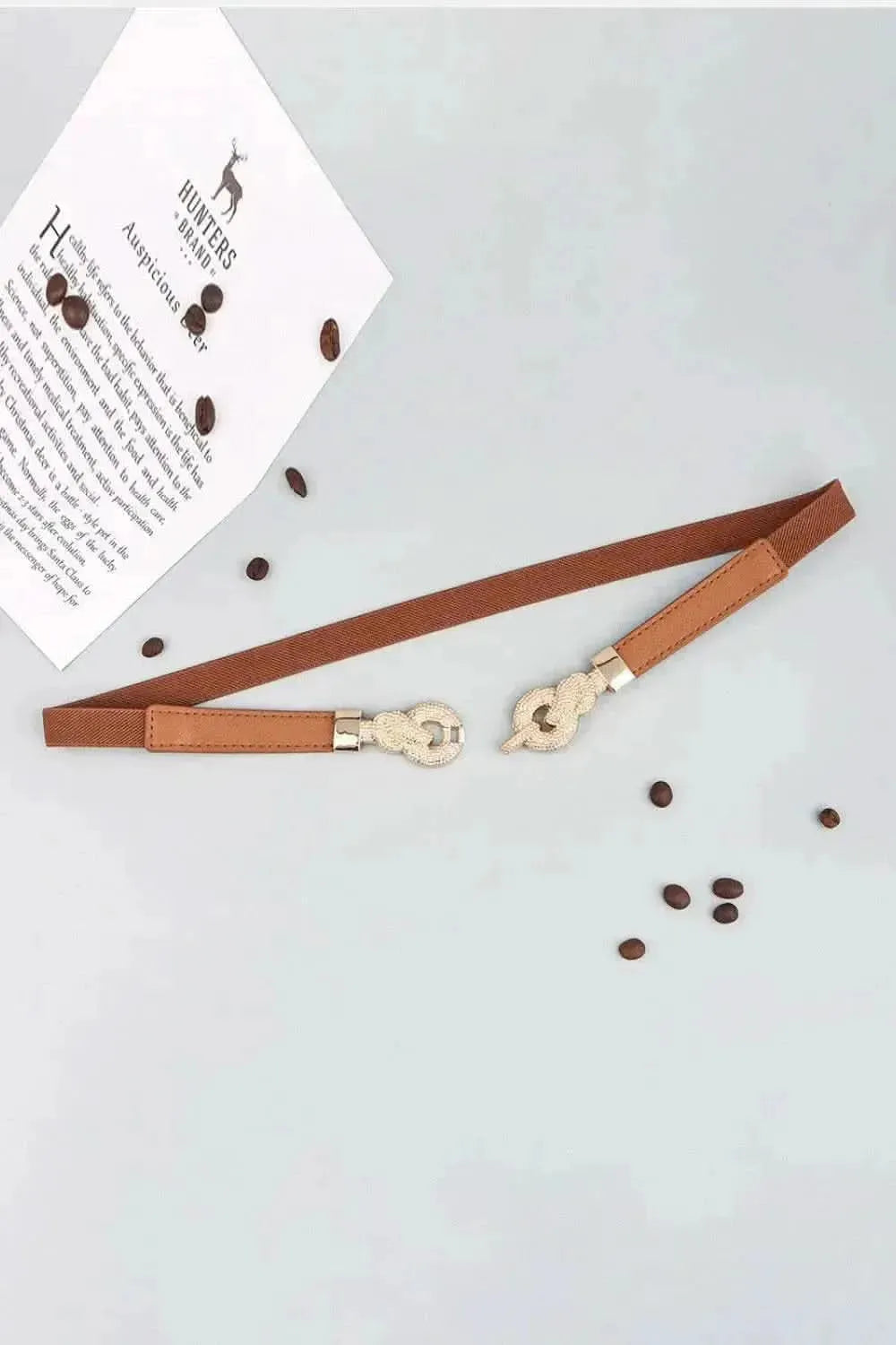 Zinc Alloy Buckle PU Leather Belt - Bad Moms Club