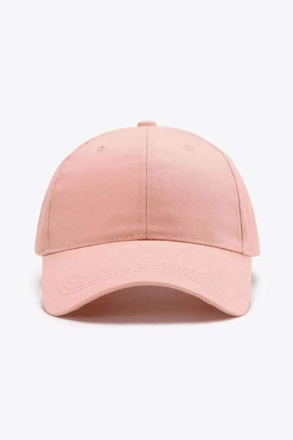 Plain Adjustable Cotton Baseball Cap - Bad Moms Club