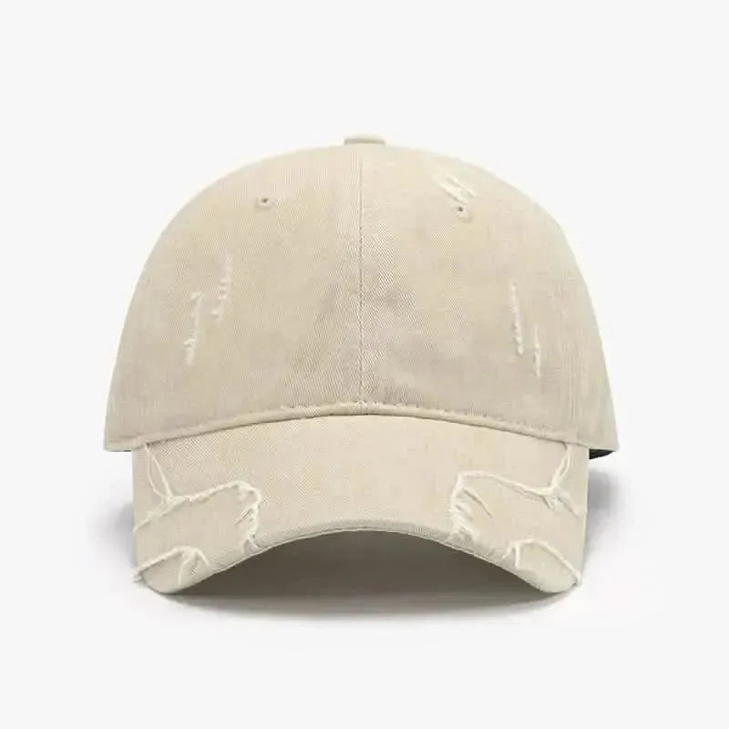 Raw Hem Adjustable Cap - Bad Moms Club