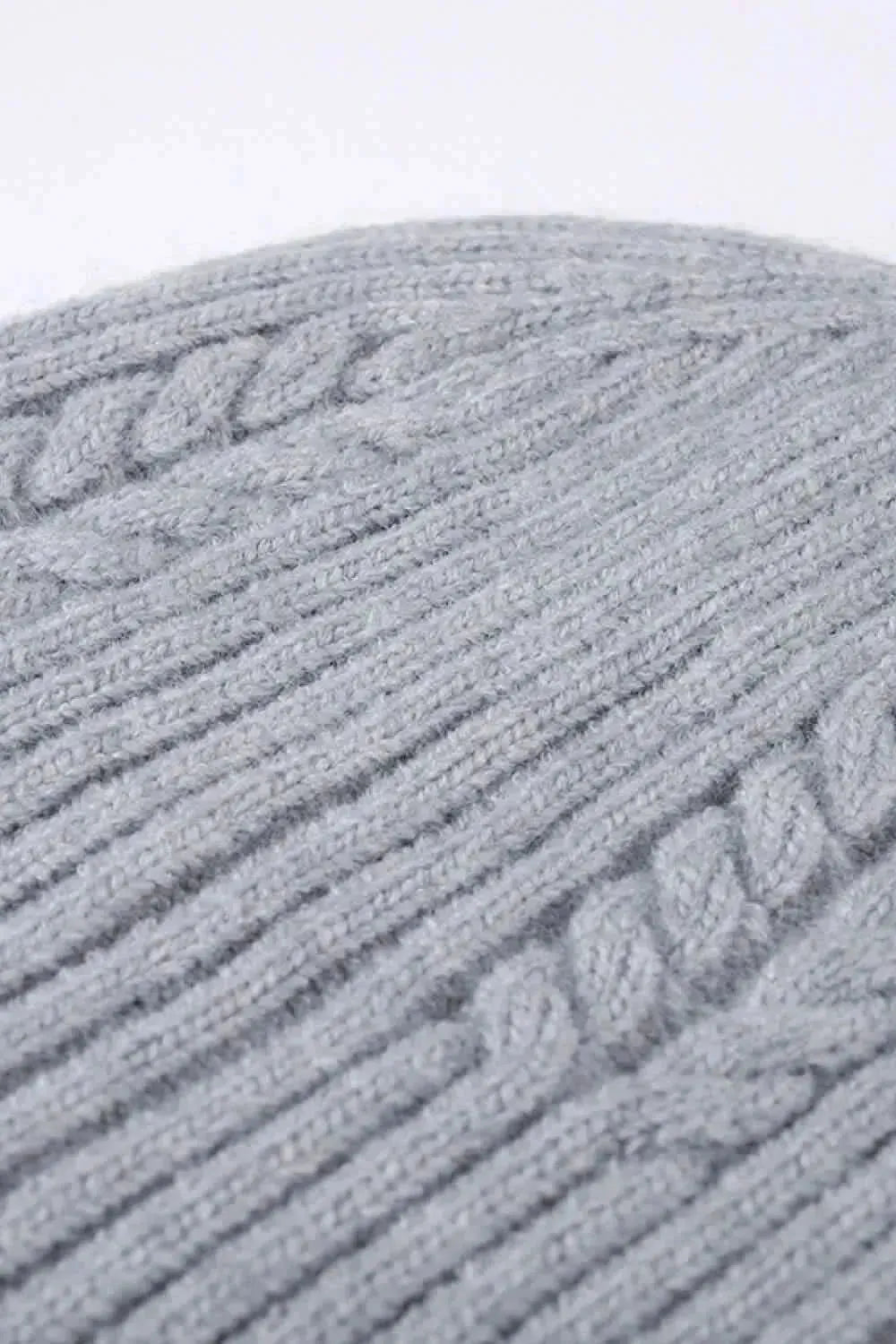 Cable-Knit Cuff Beanie - Bad Moms Club
