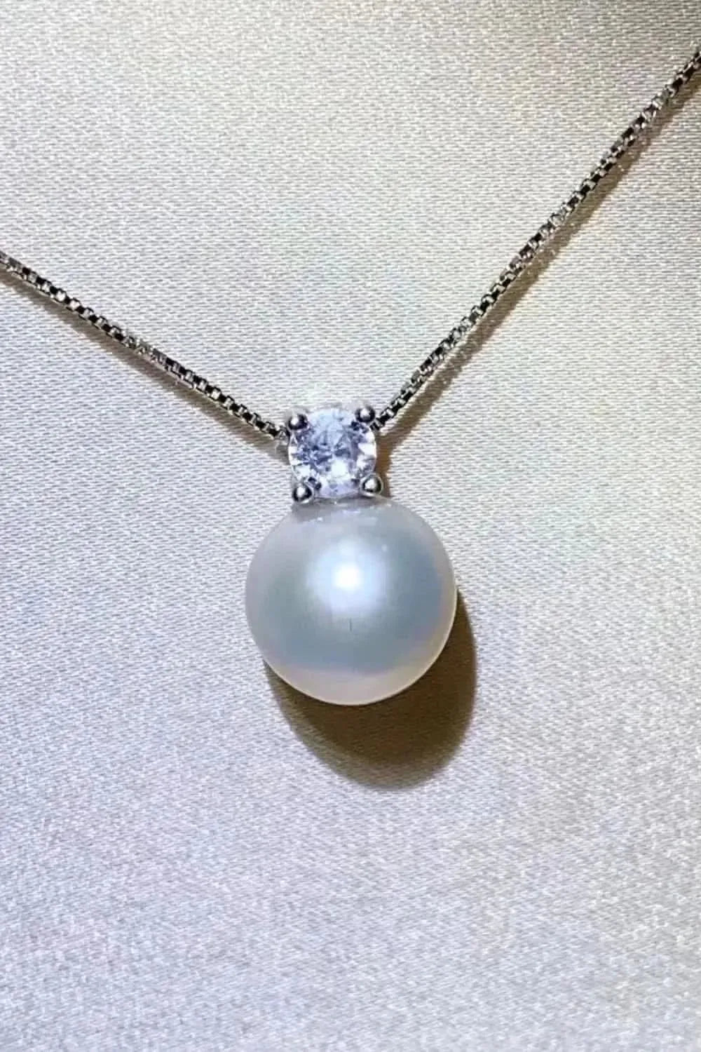 Freshwater Pearl 925 Sterling Silver Necklace - Bad Moms Club