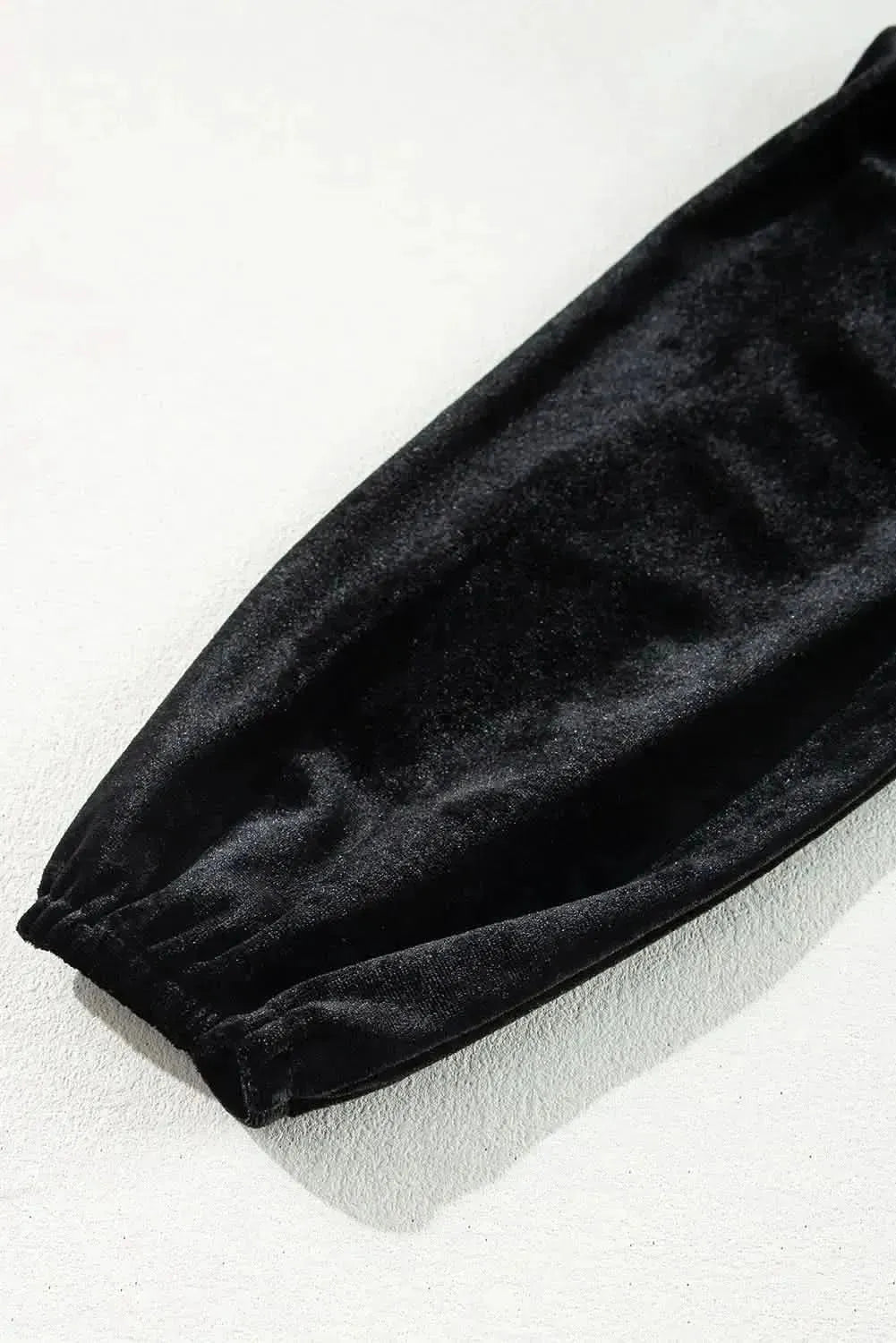 Surplice Long Sleeve Velvet Dress - Bad Moms Club