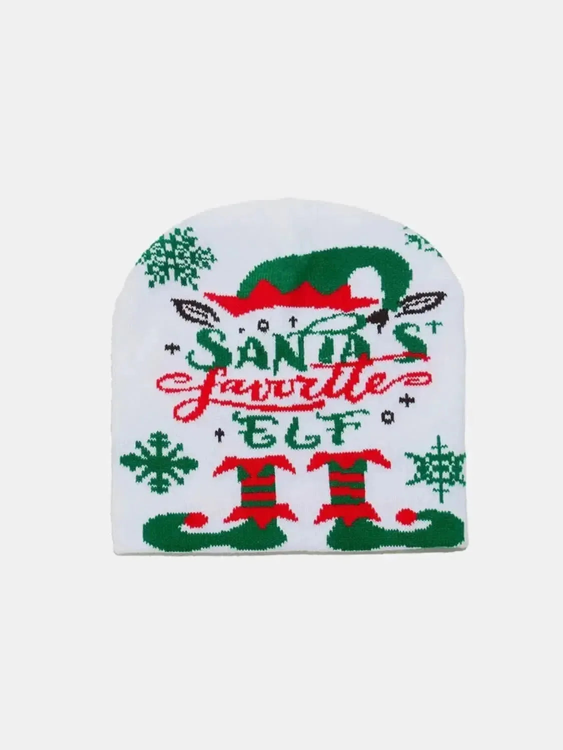 Christmas Pattern Knit Hat - Bad Moms Club