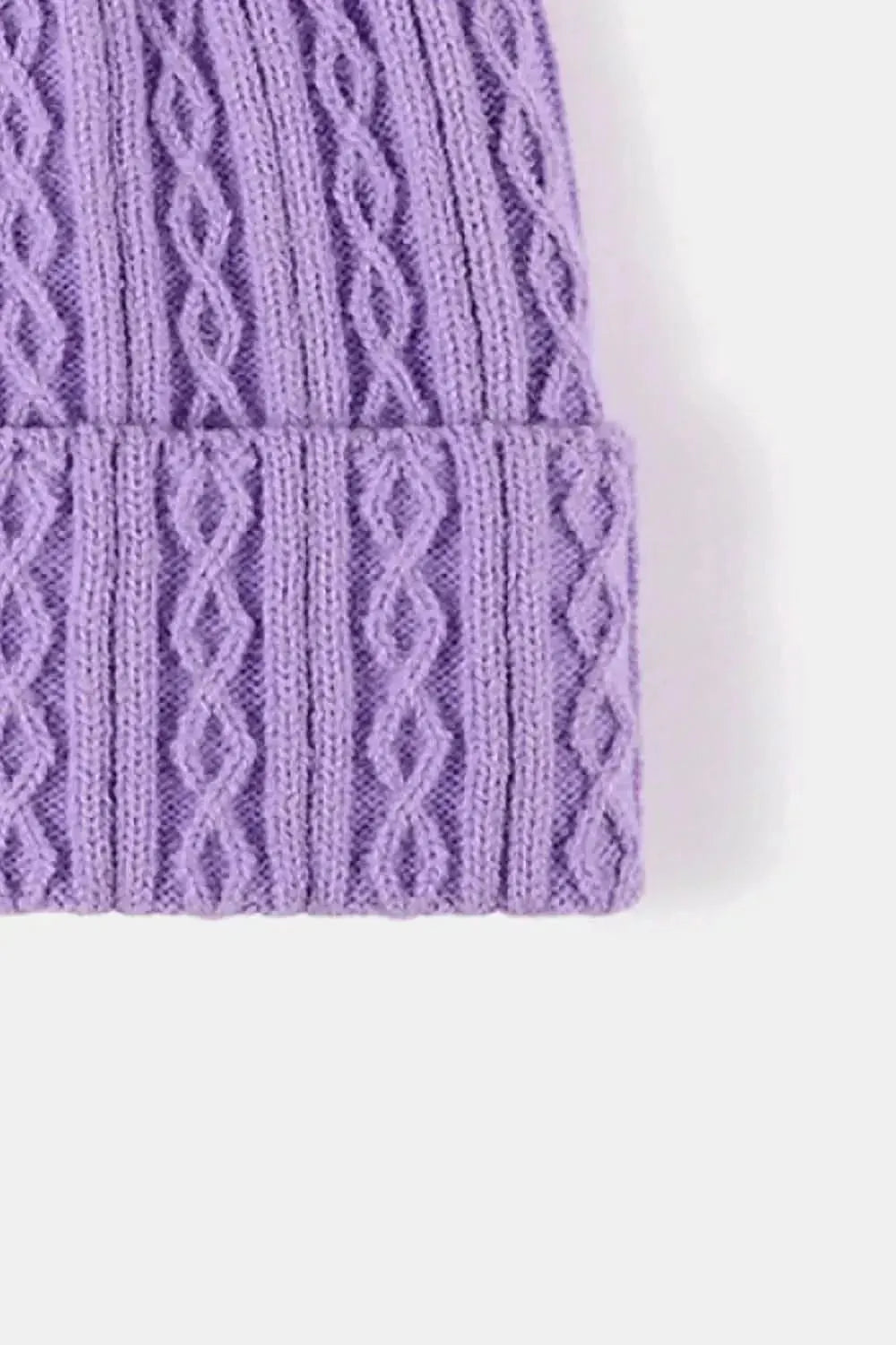 Mixed Knit Cuff Beanie - Bad Moms Club
