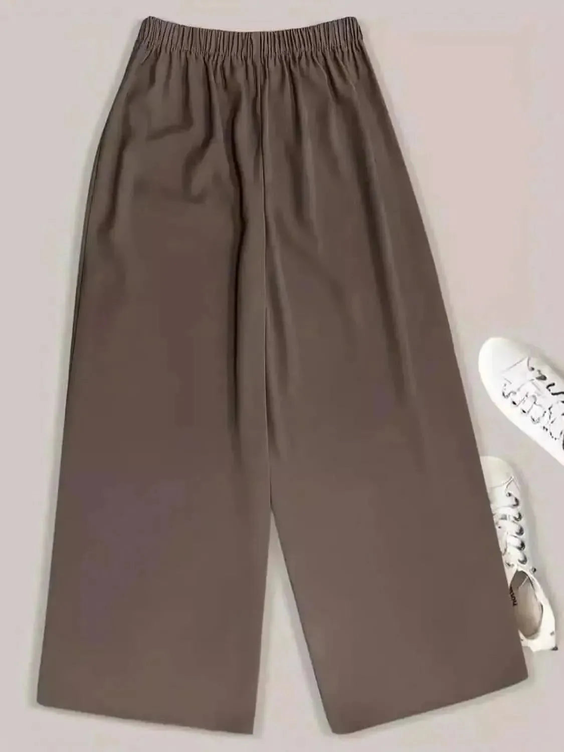 Full Size Wide Leg Pants - Bad Moms Club