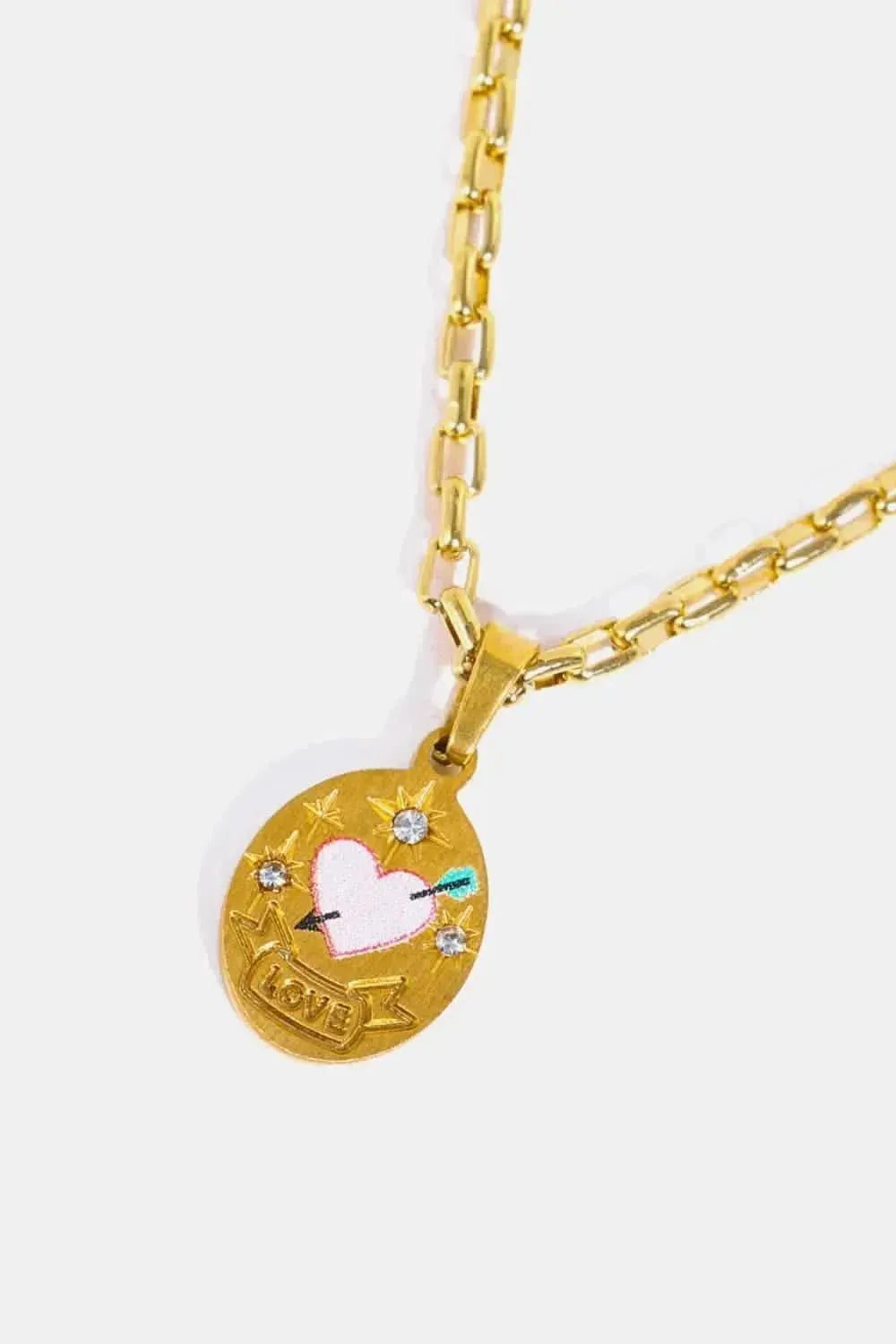 Stainless Steel 18K Gold-Plated Necklace - Bad Moms Club