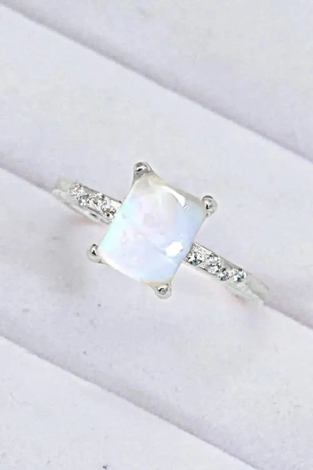 Square Moonstone Ring - Bad Moms Club