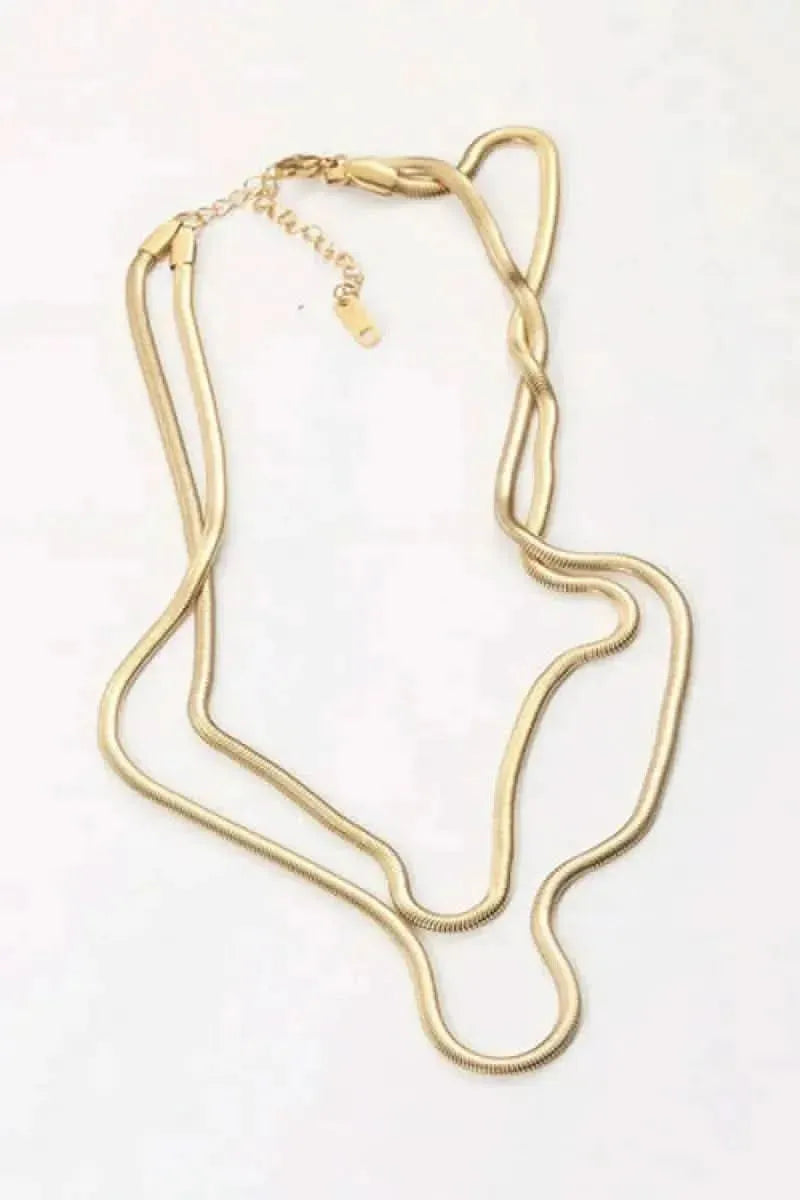 Gold Plated Necklace - Bad Moms Club