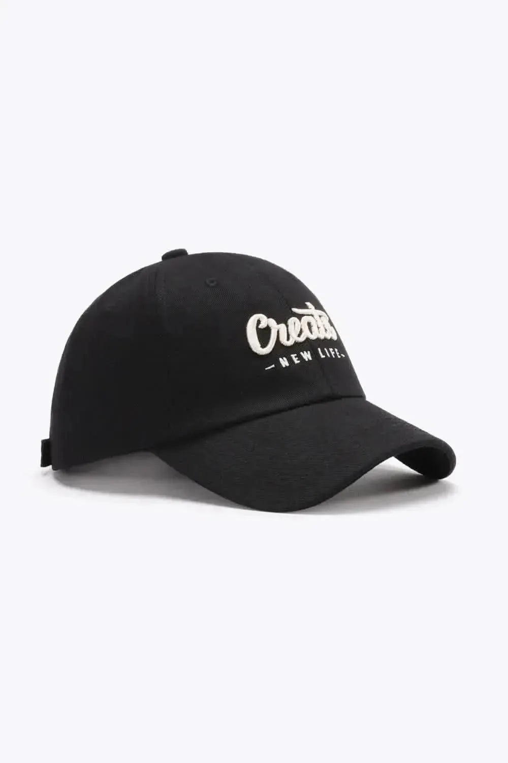 CREATE NEW LIFE Adjustable Cotton Baseball Cap - Bad Moms Club