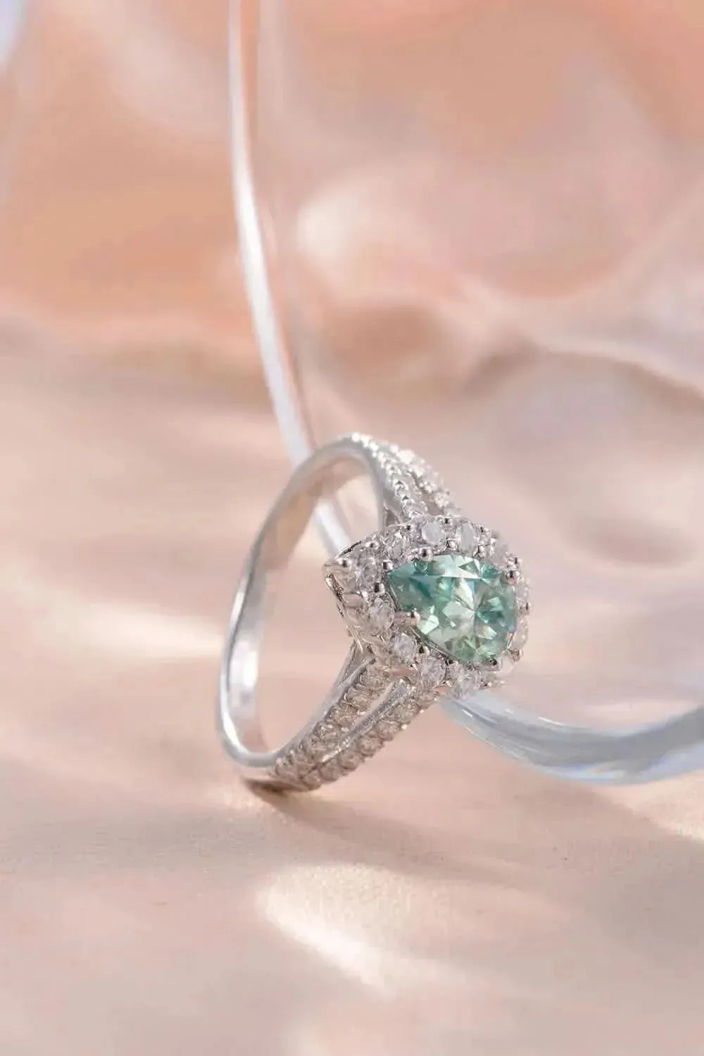 1 Carat Moissanite 925 Sterling Silver Ring - Bad Moms Club