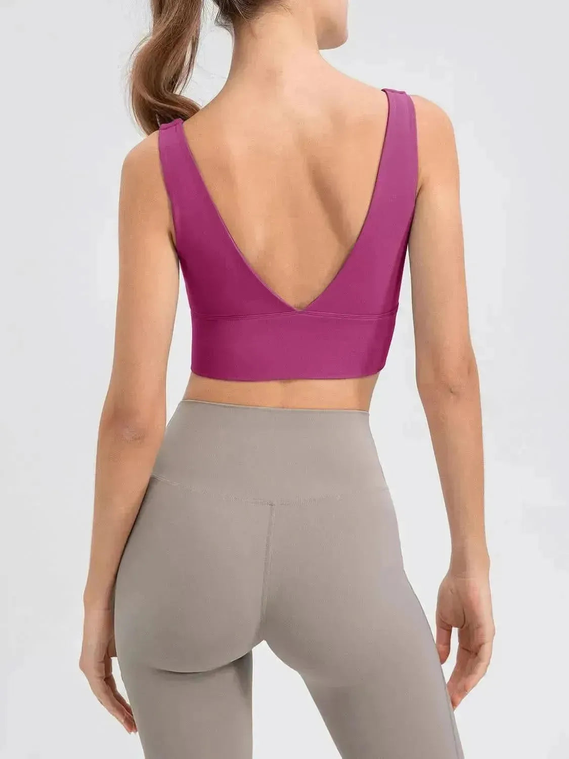Scoop Neck Wide Strap Active Tank - Bad Moms Club