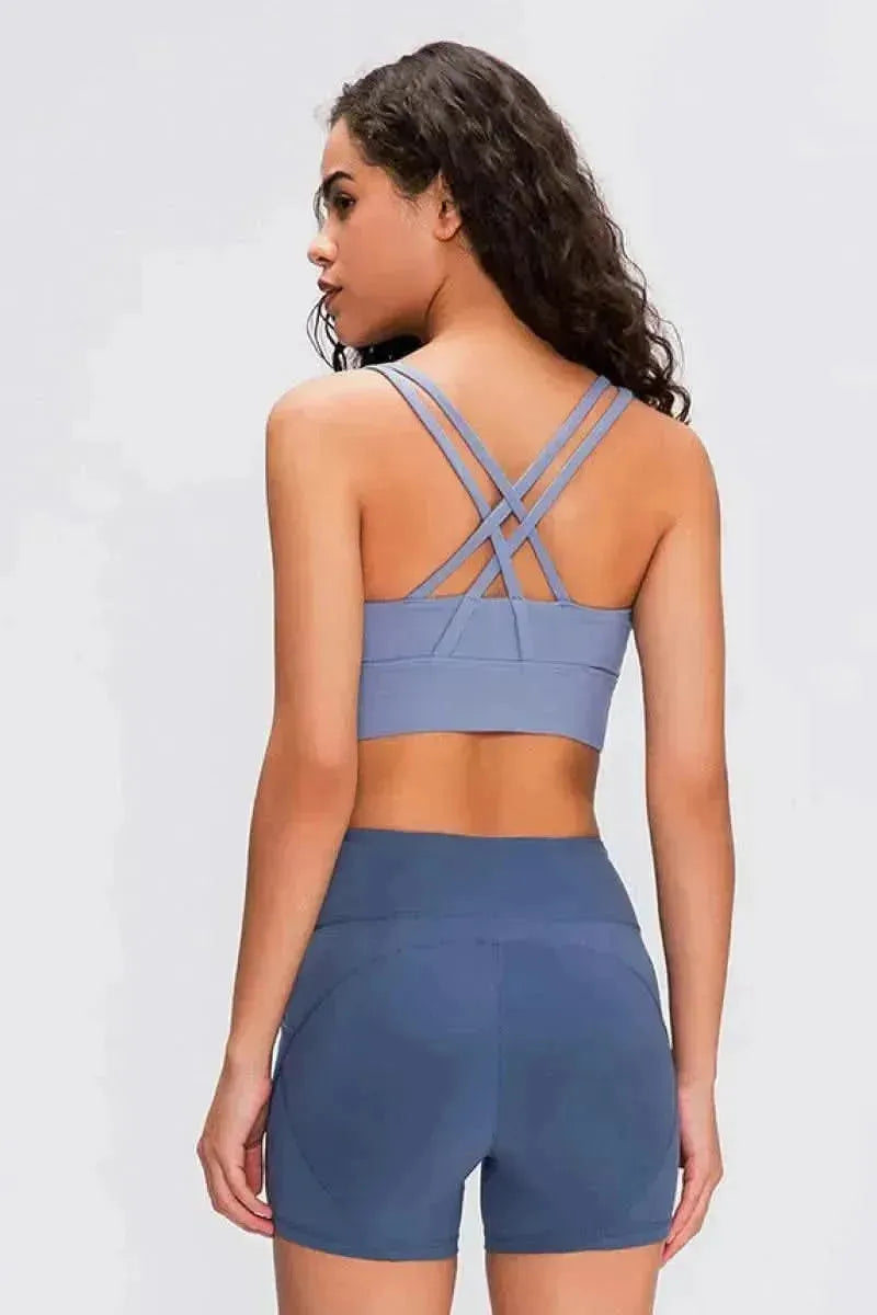 Double X Sports Bra - Basic Colors - Bad Moms Club