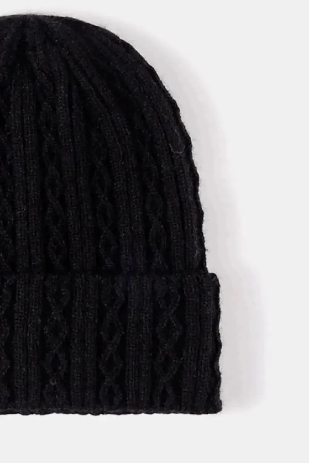 Mixed Knit Cuff Beanie - Bad Moms Club