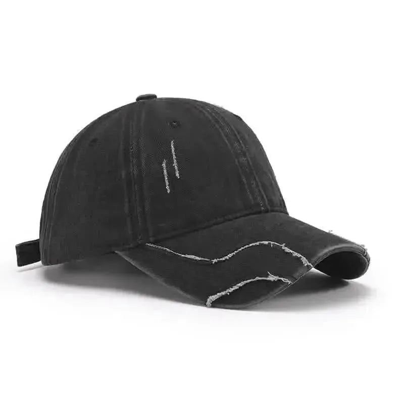 Raw Hem Adjustable Cap - Bad Moms Club
