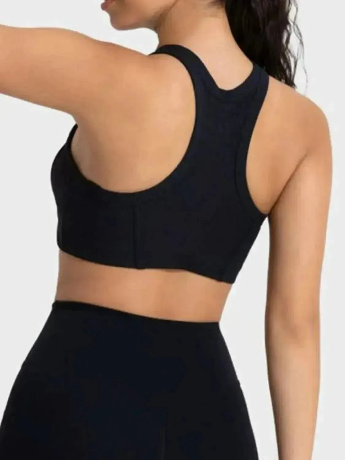 Wide Strap Cropped Sport Tank - Bad Moms Club
