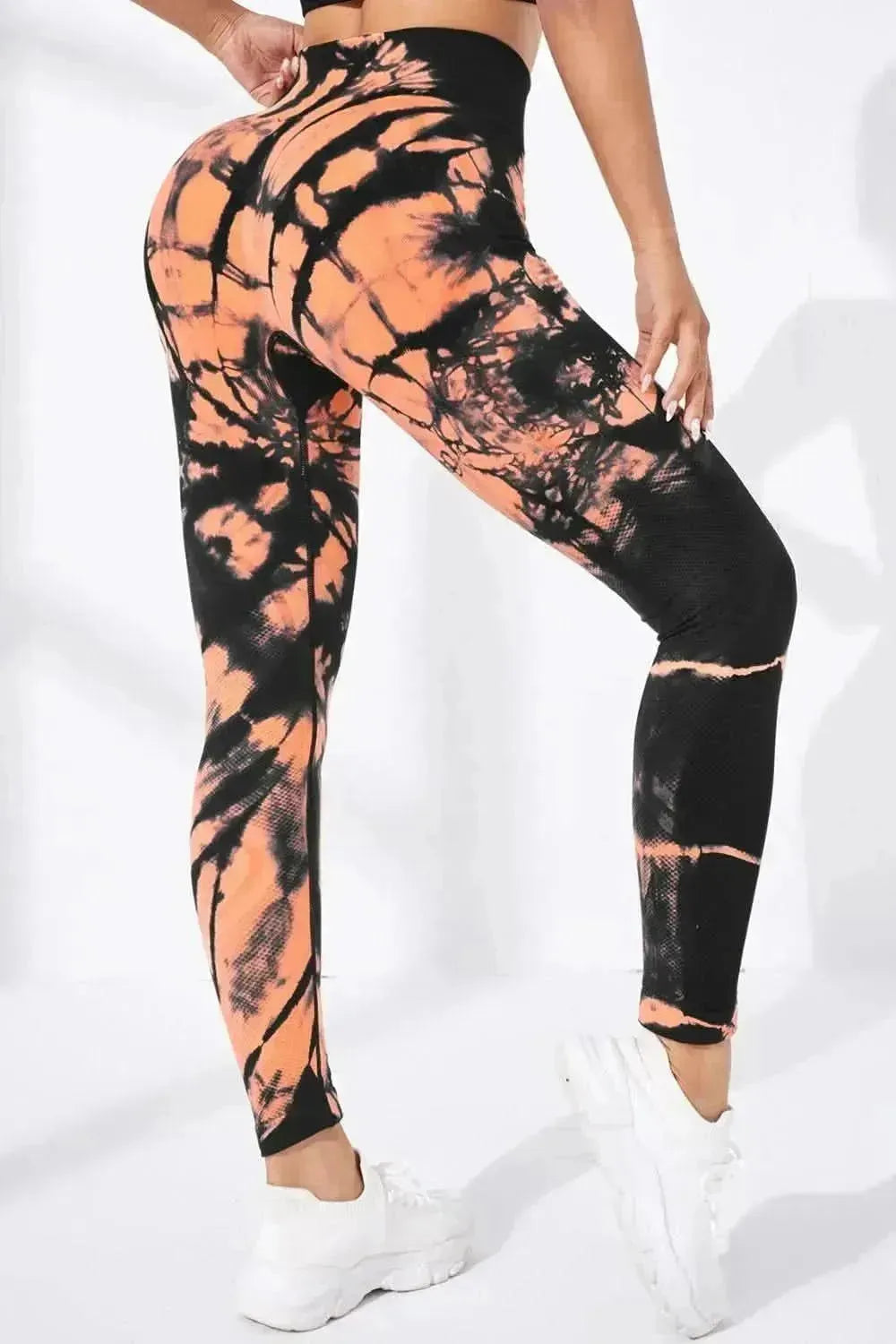 Wide Waistband Long Active Pants - Bad Moms Club