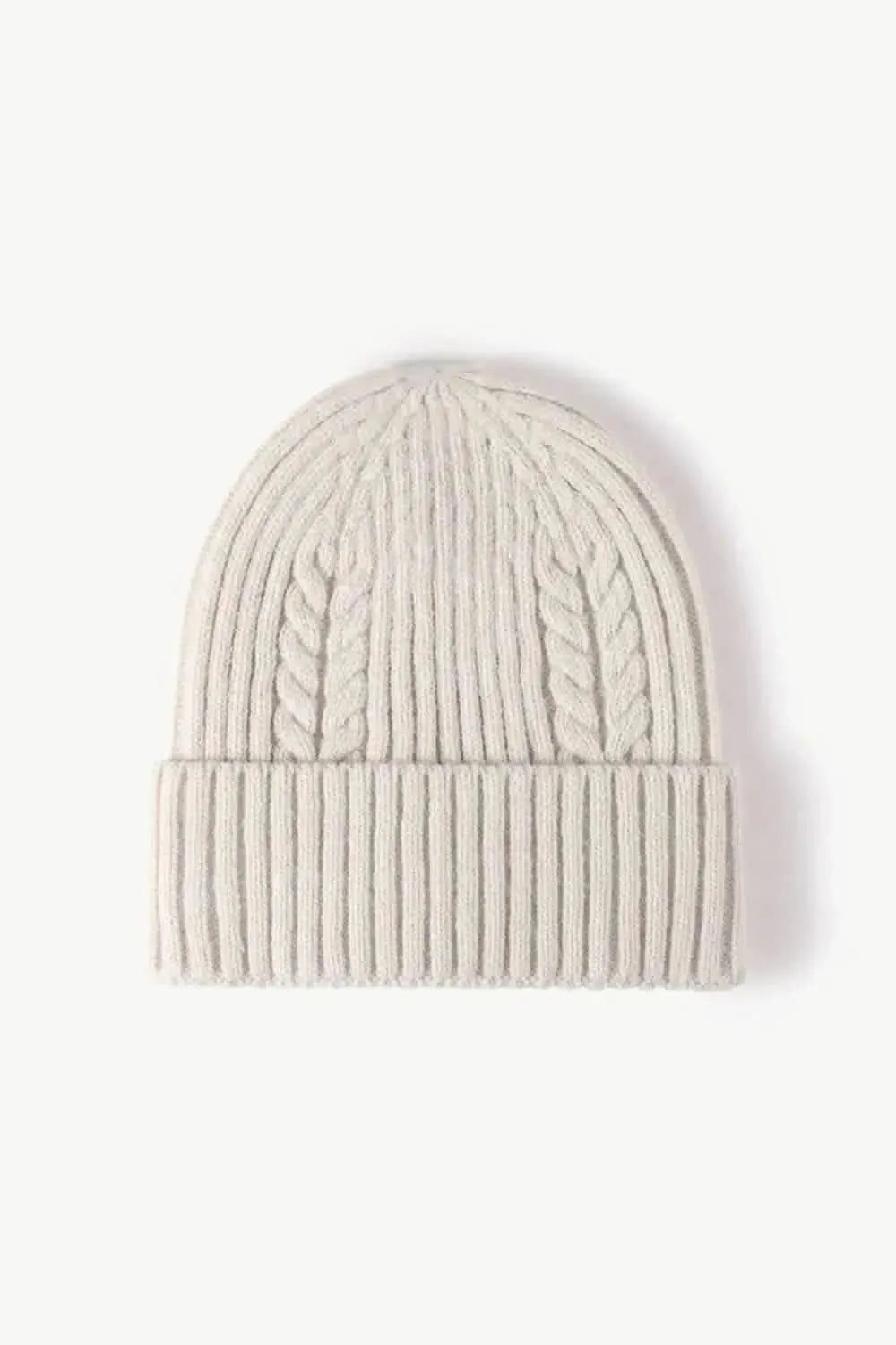 Cable-Knit Cuff Beanie - Bad Moms Club