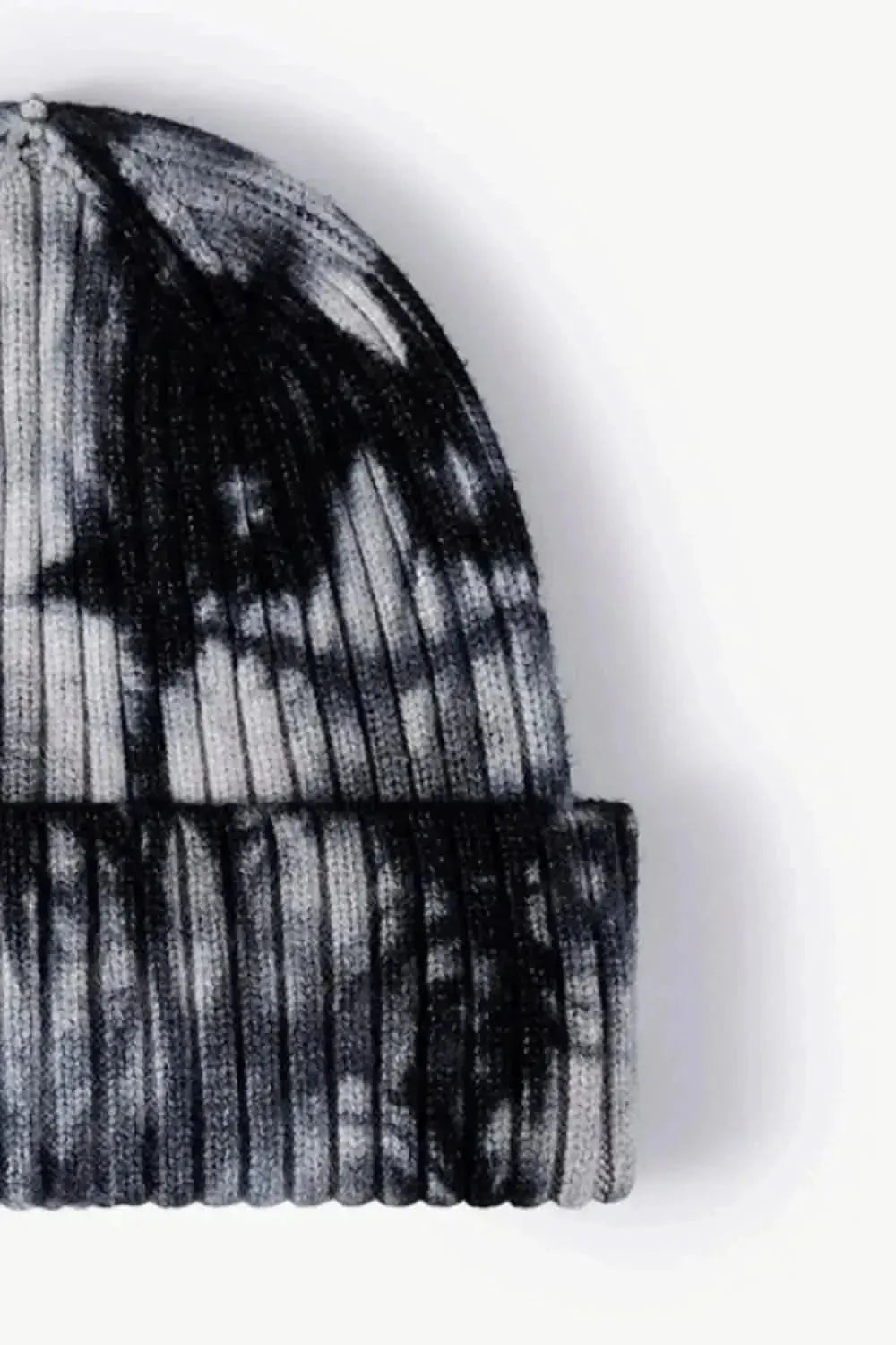 Tie-Dye Ribbed Cuffed Beanie - Bad Moms Club