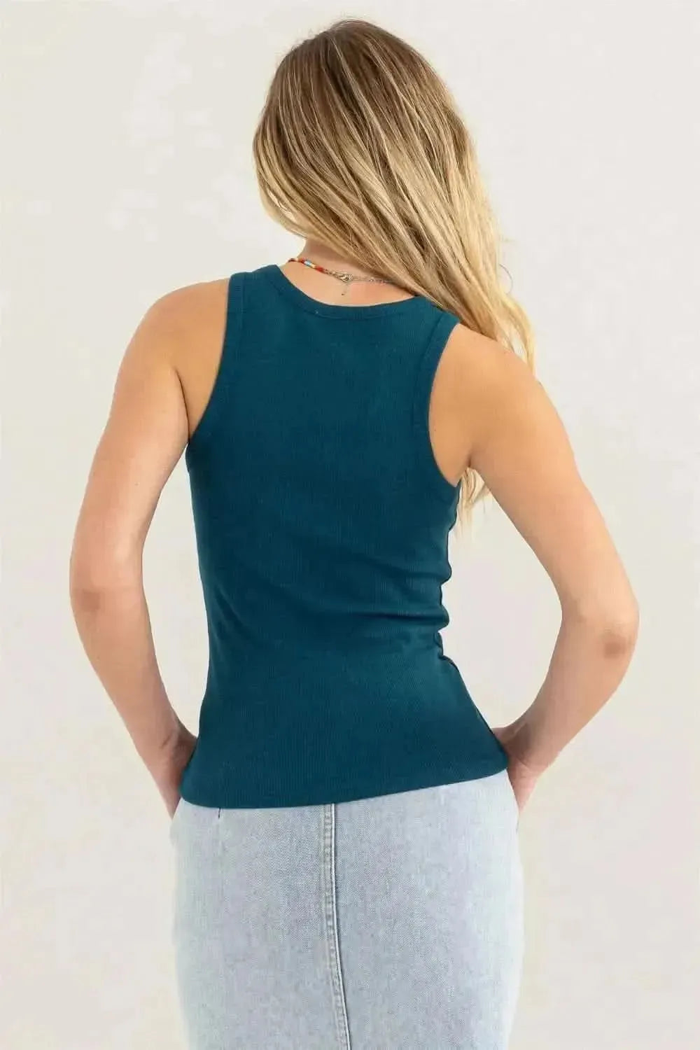 HYFVE Ribbed Round Neck Tank - Bad Moms Club