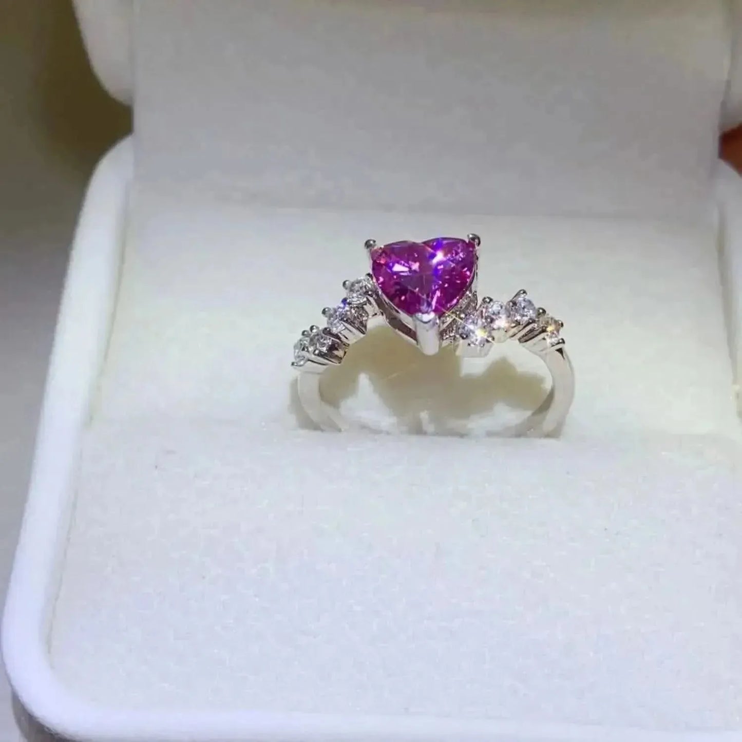 1 Carat Moissanite 925 Sterling Silver Ring - Bad Moms Club