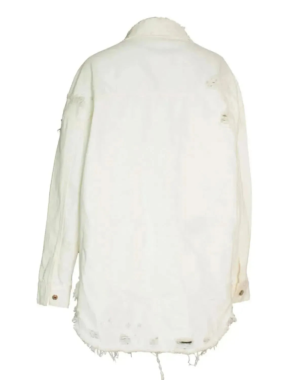 Star Denim Jacket with Pockets - Bad Moms Club